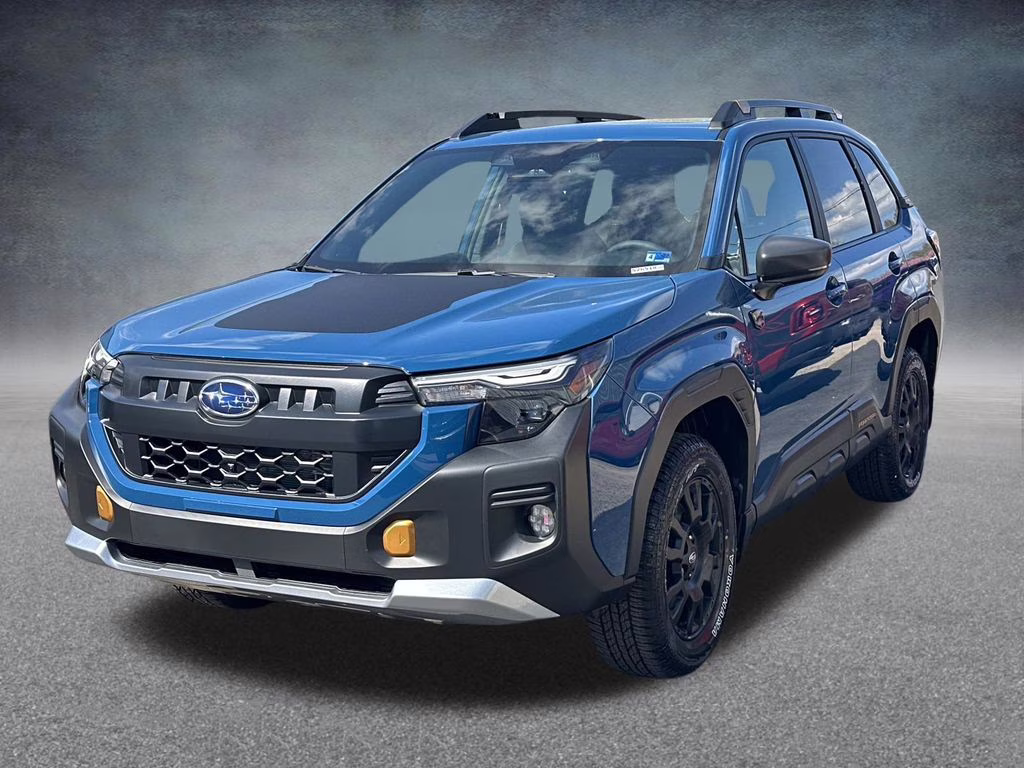 2026 Geyser Blue Subaru Forester Wilderness AWD SUV