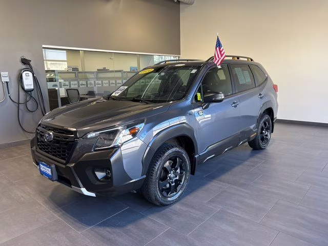 2024 Magnetite Gray Metallic Subaru Forester Wilderness AWD SUV
