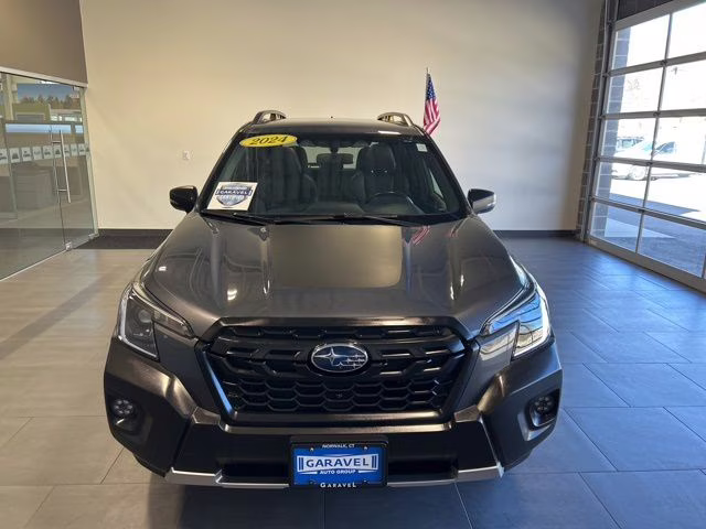 2024 Magnetite Gray Metallic Subaru Forester Wilderness AWD SUV