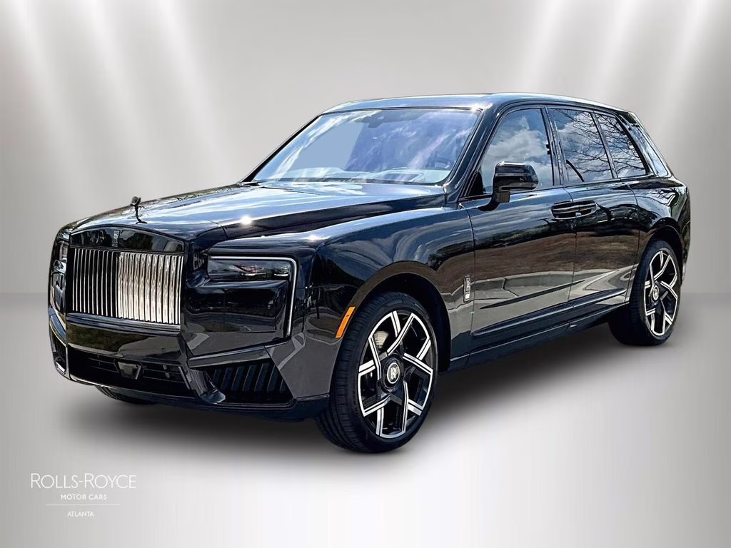 2026 Autumn Mystery Black Rolls-Royce Black Badge Cullinan AWD SUV