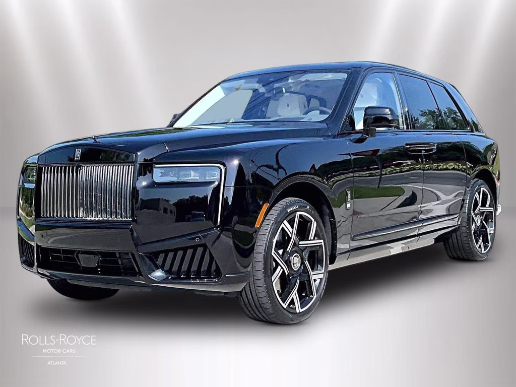 2026 Autumn Mystery Black Rolls-Royce Black Badge Cullinan AWD SUV