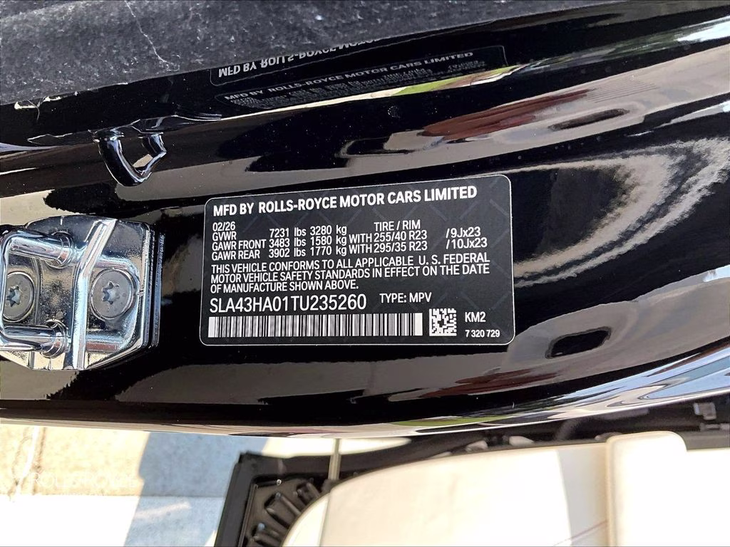 2026 Autumn Mystery Black Rolls-Royce Black Badge Cullinan AWD SUV