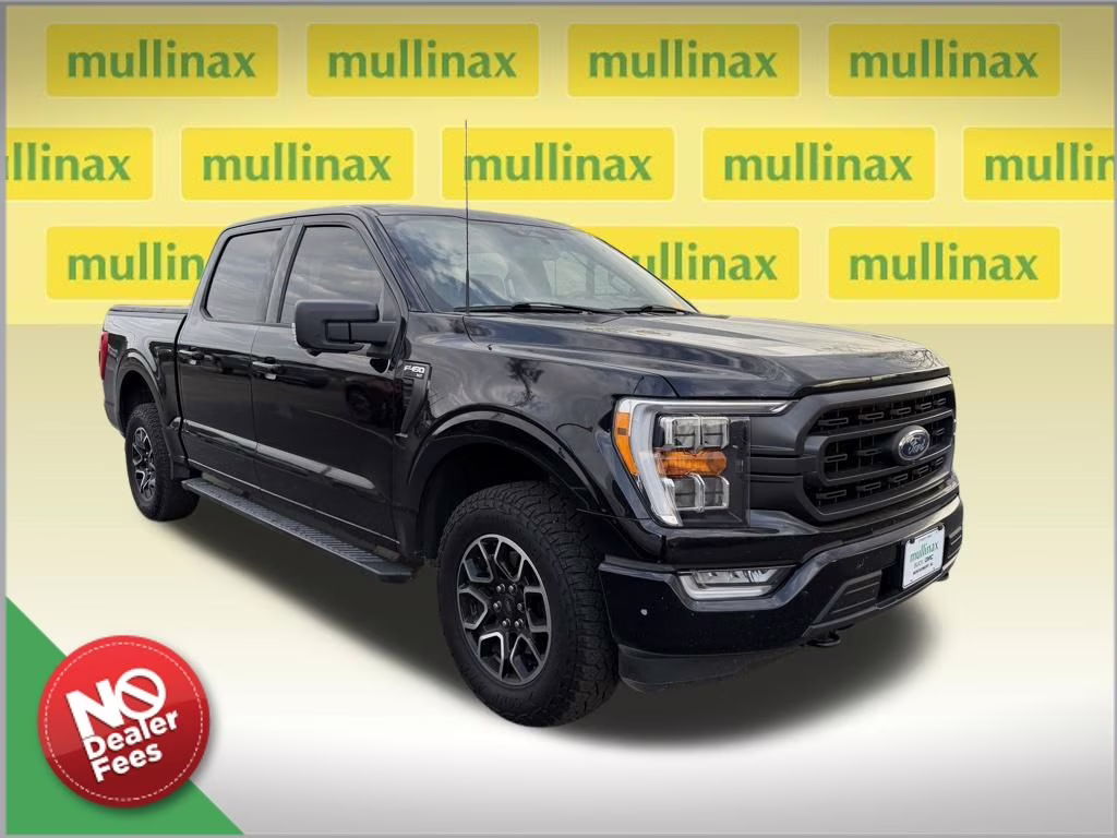 2022 Black Metallic Ford F-150 XLT 4X4 Truck