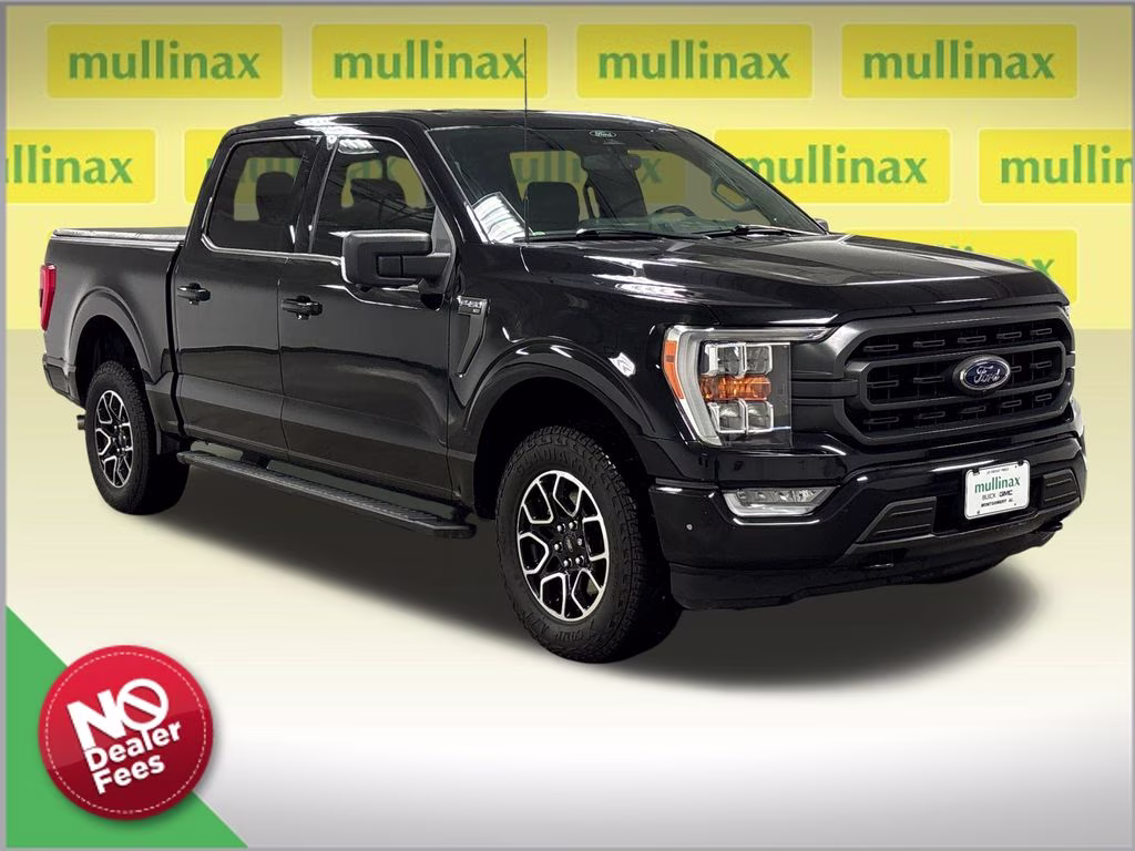 2022 Black Metallic Ford F-150 XLT 4X4 Truck