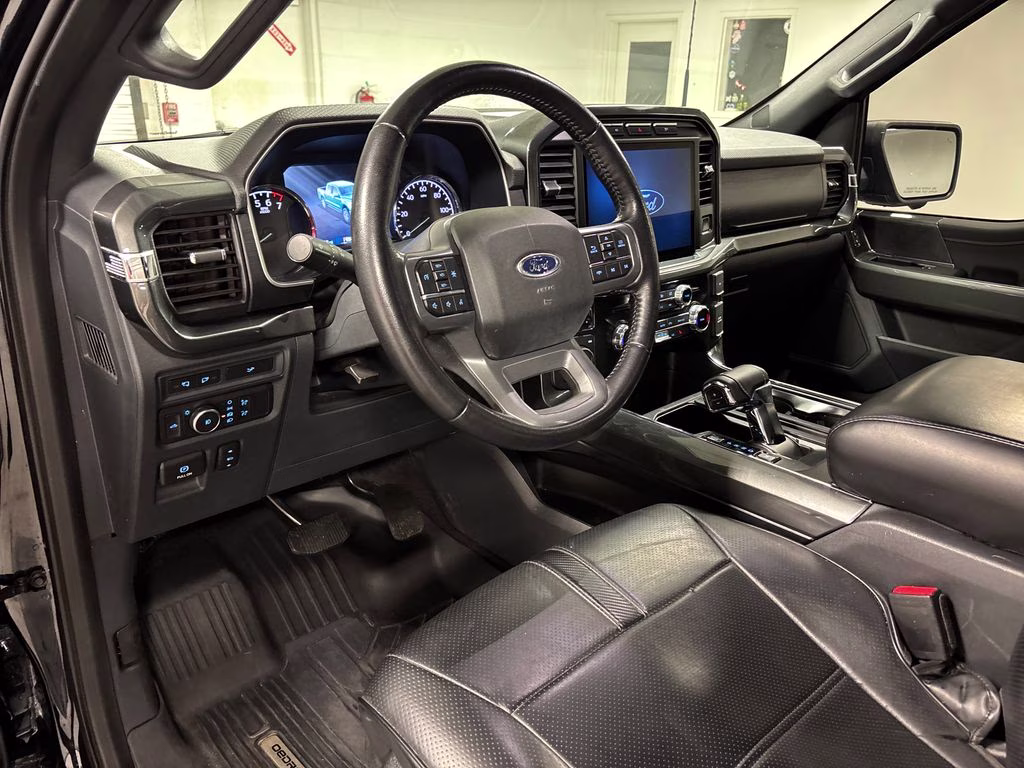 2022 Black Metallic Ford F-150 XLT 4X4 Truck