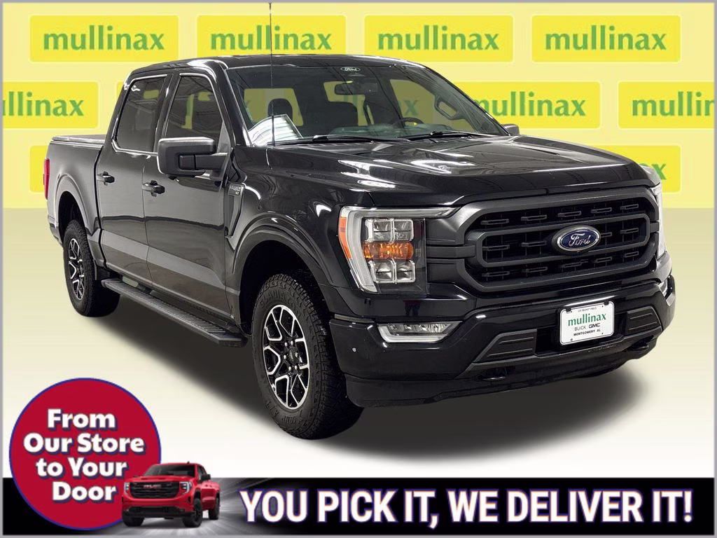 2022 Black Metallic Ford F-150 XLT 4X4 Truck