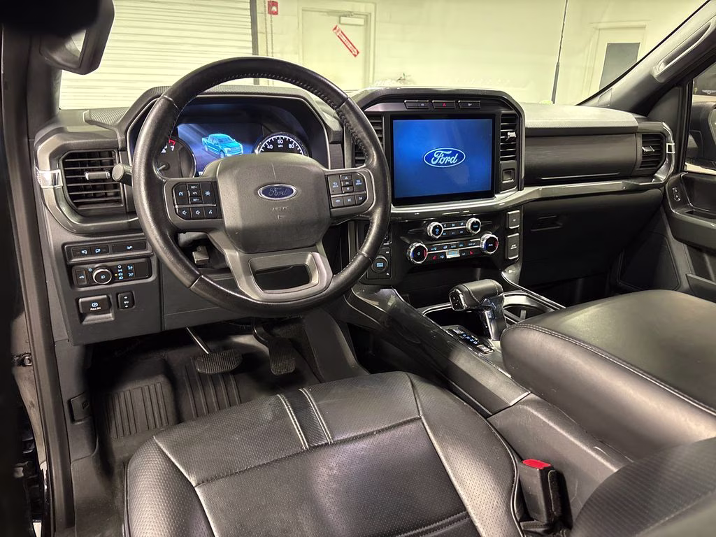 2022 Black Metallic Ford F-150 XLT 4X4 Truck