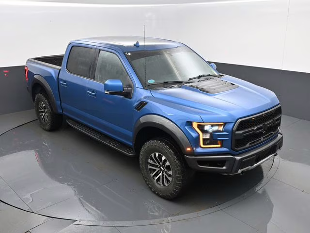 2019 Blue Metallic Ford F-150 Raptor 4X4 Truck
