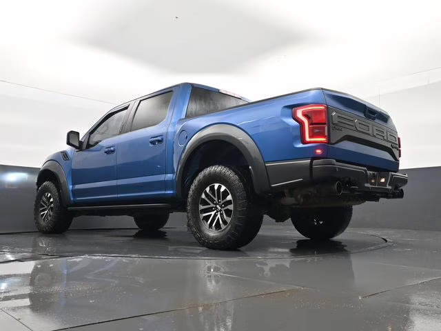 2019 Blue Metallic Ford F-150 Raptor 4X4 Truck