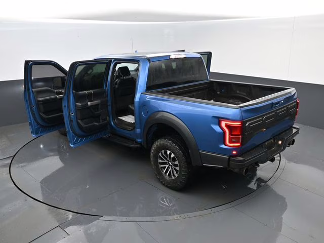 2019 Blue Metallic Ford F-150 Raptor 4X4 Truck