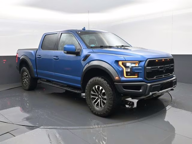 2019 Blue Metallic Ford F-150 Raptor 4X4 Truck