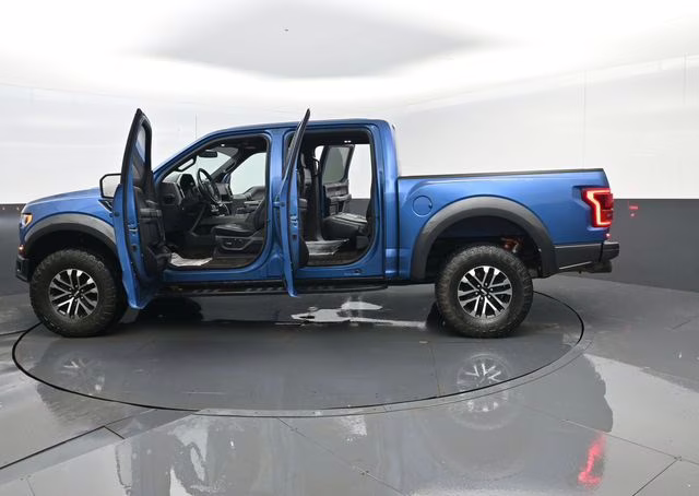 2019 Blue Metallic Ford F-150 Raptor 4X4 Truck