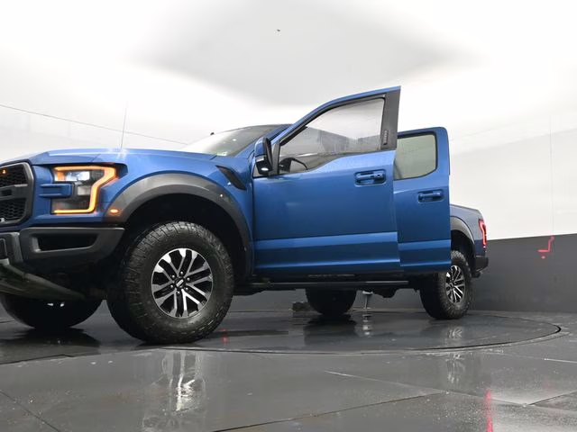 2019 Blue Metallic Ford F-150 Raptor 4X4 Truck