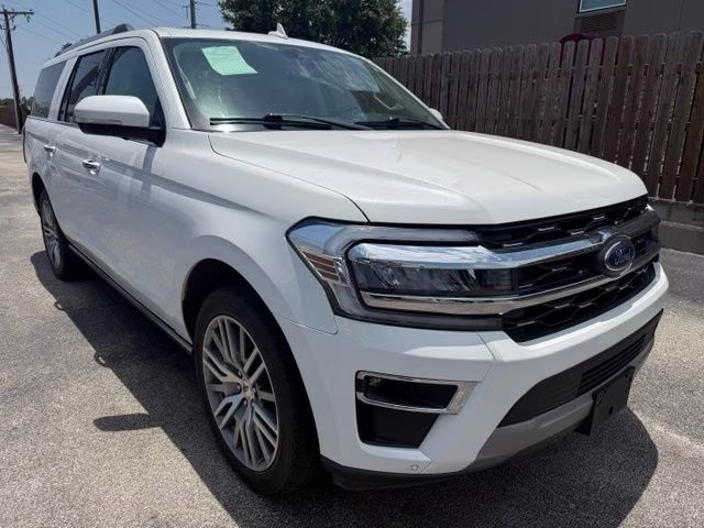 2022 White Metallic Ford Expedition Max Limited RWD SUV
