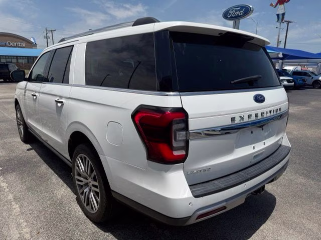 2022 White Metallic Ford Expedition Max Limited RWD SUV