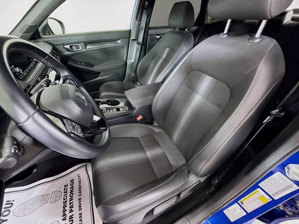 2024 Blue Honda Civic Sport FWD Sedan