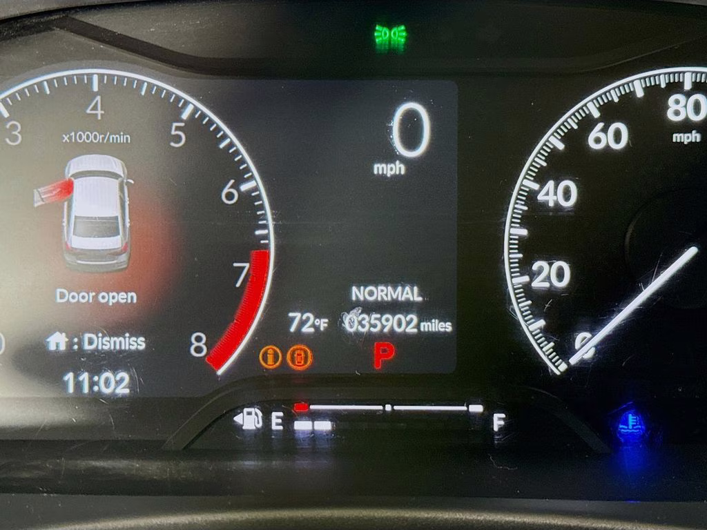 2024 Blue Honda Civic Sport FWD Sedan