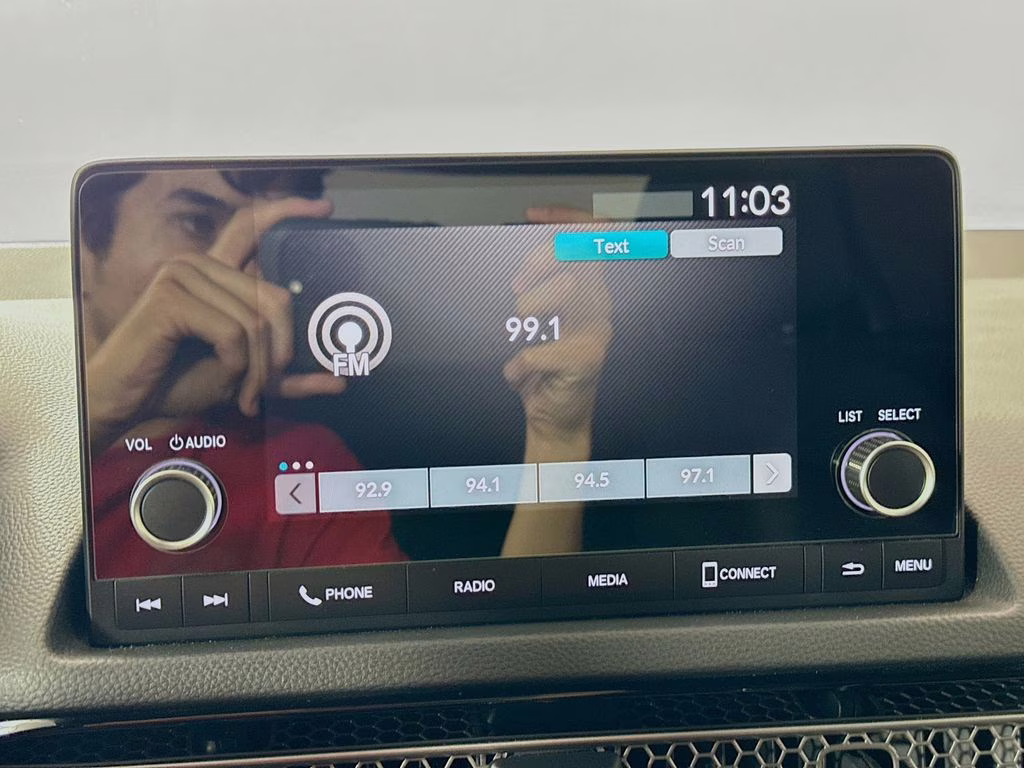 2024 Blue Honda Civic Sport FWD Sedan