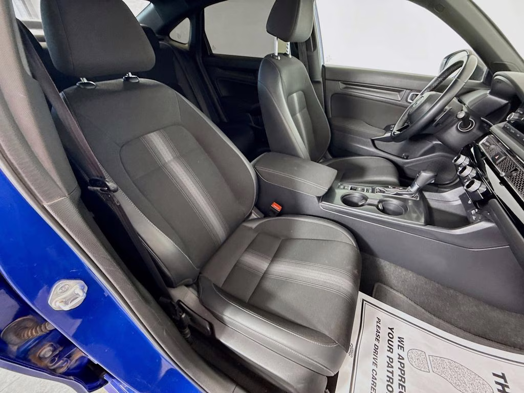2024 Blue Honda Civic Sport FWD Sedan