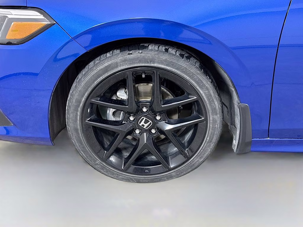 2024 Blue Honda Civic Sport FWD Sedan