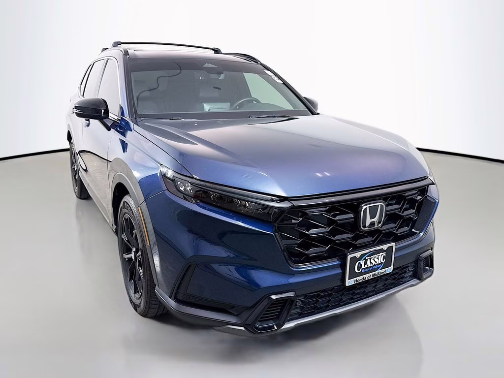 2025 Blue Honda CR-V Hybrid Sport-L FWD SUV
