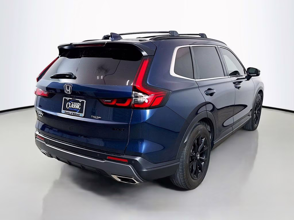 2025 Blue Honda CR-V Hybrid Sport-L FWD SUV