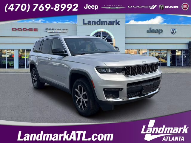 2024 Silver Zynith Jeep Grand Cherokee L Limited 4X4 SUV