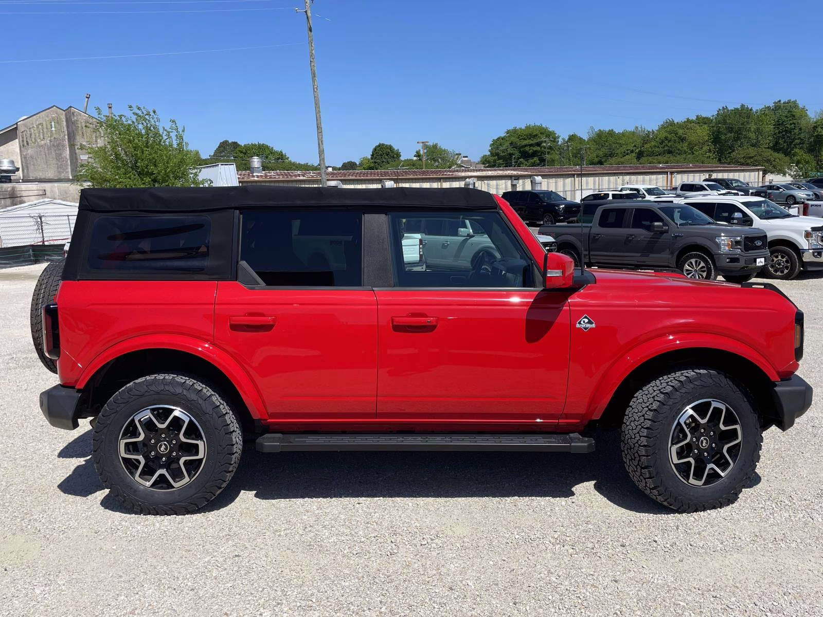 2022 Race Red Ford Bronco Outer Banks 4X4 SUV