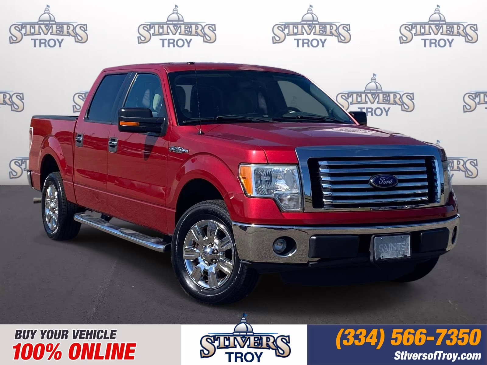 2012 Red Candy Ford F-150 XLT RWD Truck