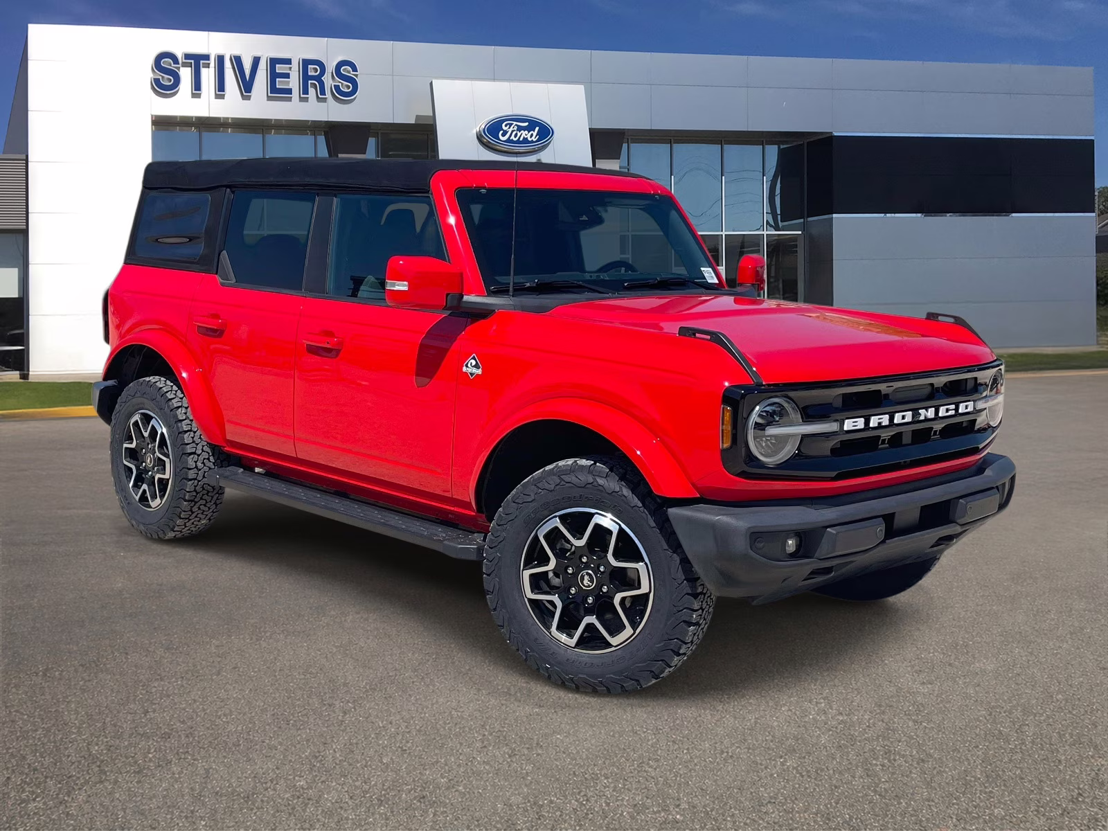 2022 Race Red Ford Bronco Outer Banks 4X4 SUV