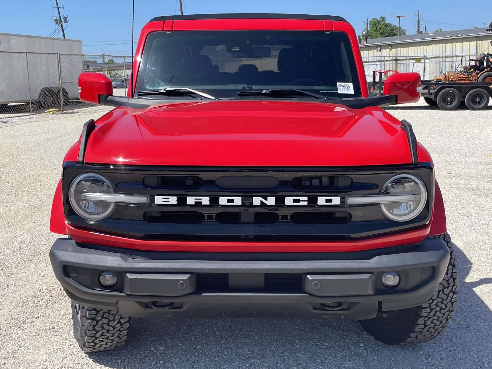 2022 Race Red Ford Bronco Outer Banks 4X4 SUV