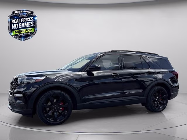 2022 Black Metallic Ford Explorer ST RWD SUV