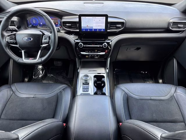 2022 Black Metallic Ford Explorer ST RWD SUV