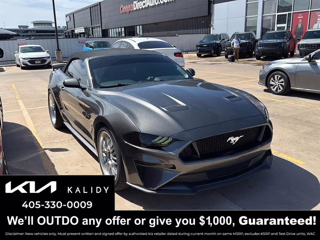 2018 Ford Mustang GT Premium RWD Convertible