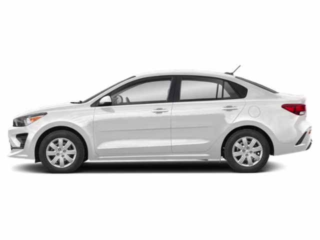 2023 Clear White Kia Rio S FWD Sedan