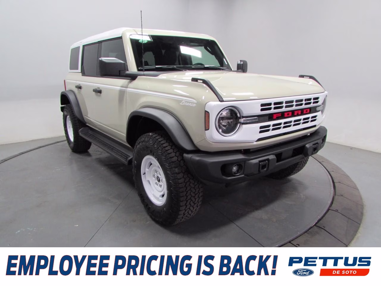 2026 Desert Sand Ford Bronco Heritage Edition 4X4 SUV