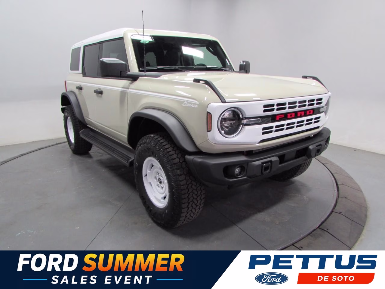 2026 Desert Sand Ford Bronco Heritage Edition 4X4 SUV