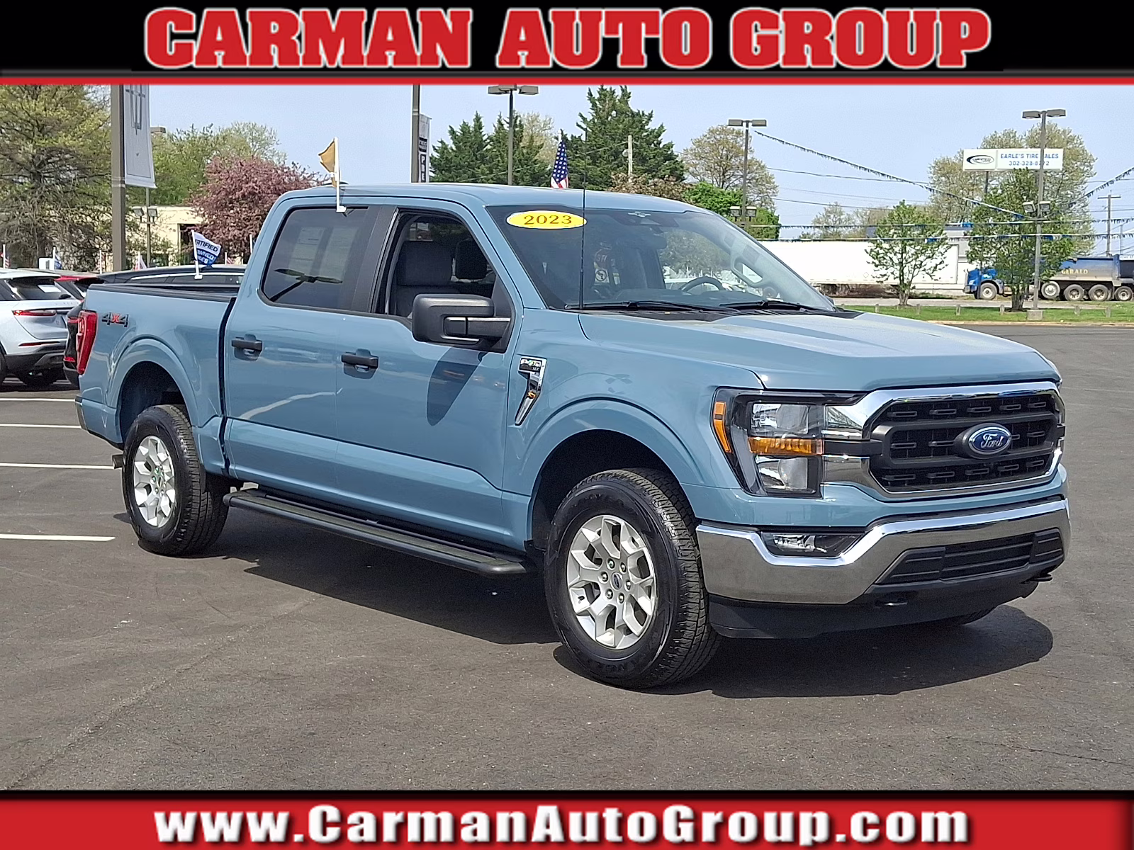 2023 Area 51 Blue Ford F-150 XLT 4X4