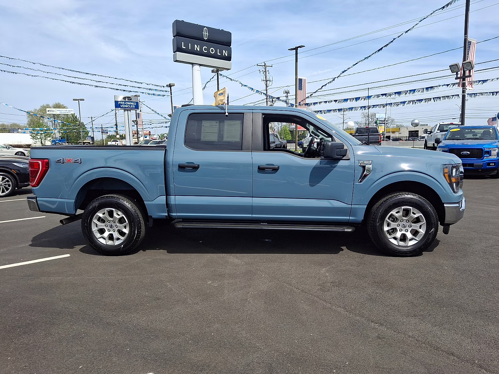 2023 Area 51 Blue Ford F-150 XLT 4X4