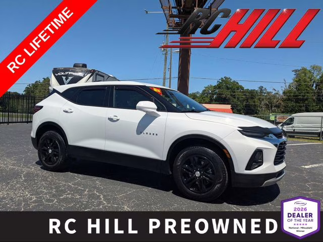 2021 Summit White Chevrolet Blazer LT FWD SUV