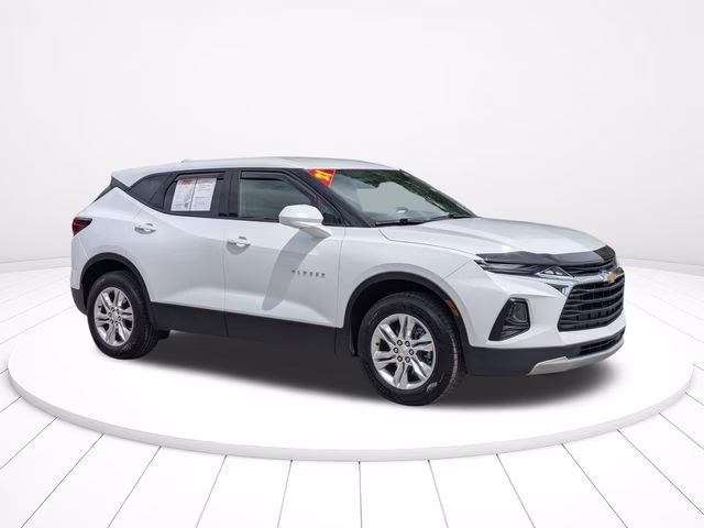 2021 Summit White Chevrolet Blazer LT FWD SUV