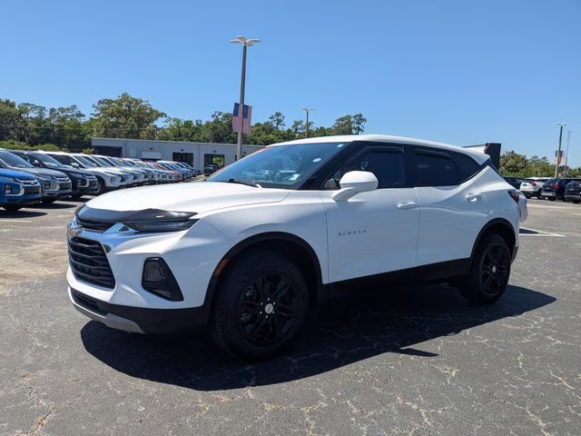 2021 Summit White Chevrolet Blazer LT FWD SUV