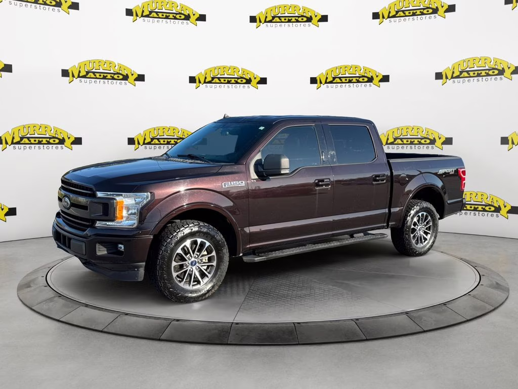 2019 Magma Red Metallic Ford F-150 XLT 4X4 Truck