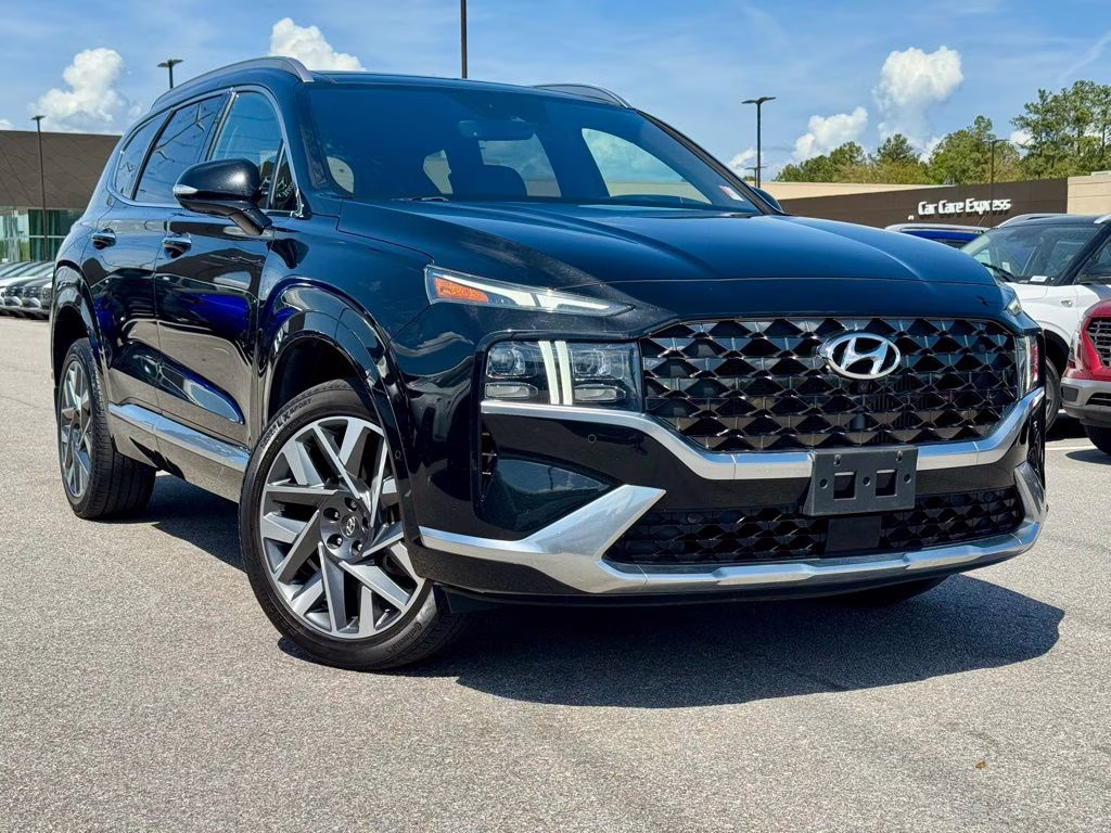 2022 Twilight Black Hyundai Santa Fe Calligraphy AWD SUV