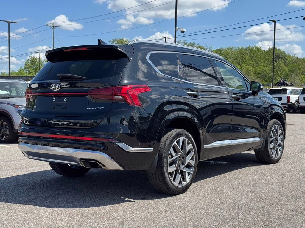 2022 Twilight Black Hyundai Santa Fe Calligraphy AWD SUV