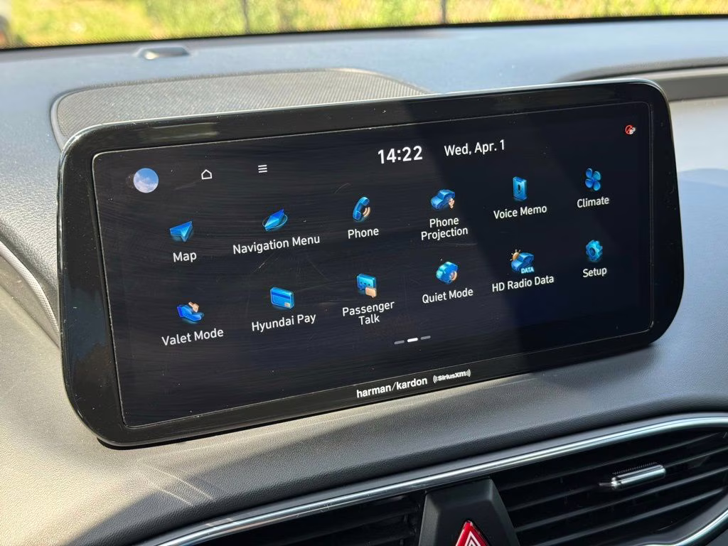 2022 Twilight Black Hyundai Santa Fe Calligraphy AWD SUV