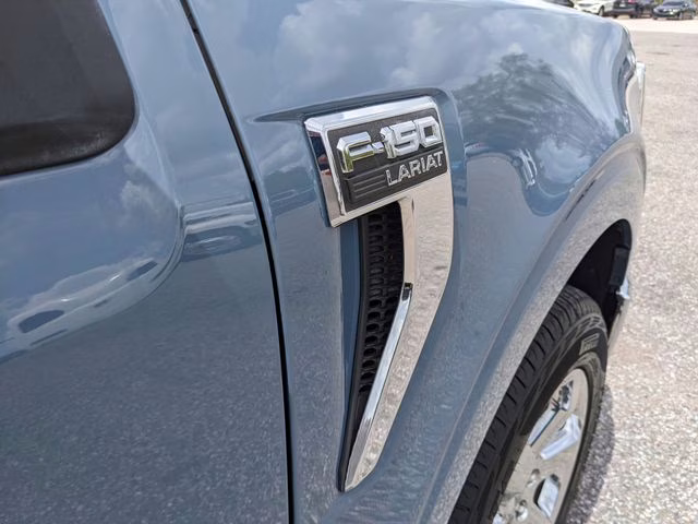 2023 Azure Gray Metallic Ford F-150 Lariat 4X4 Truck