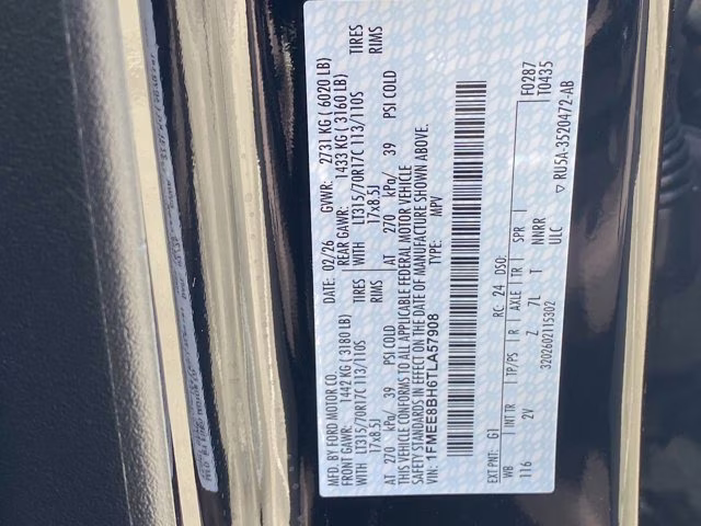 2026 Shadow Black Ford Bronco Outer Banks 4X4 Convertible