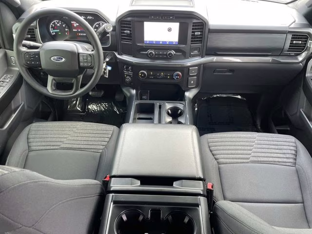 2021 Blue Metallic Ford F-150 XL 4X4 Truck