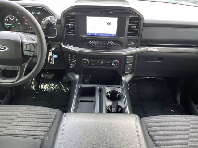 2021 Blue Metallic Ford F-150 XL 4X4 Truck